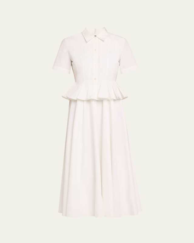 Lulu Long Peplum Waist Dress